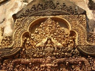 Gables of Banteay Srei